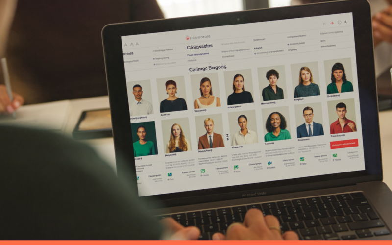 Banco de talentos: pessoas em ambiente de trabalho, capa do artigo do Promova RH