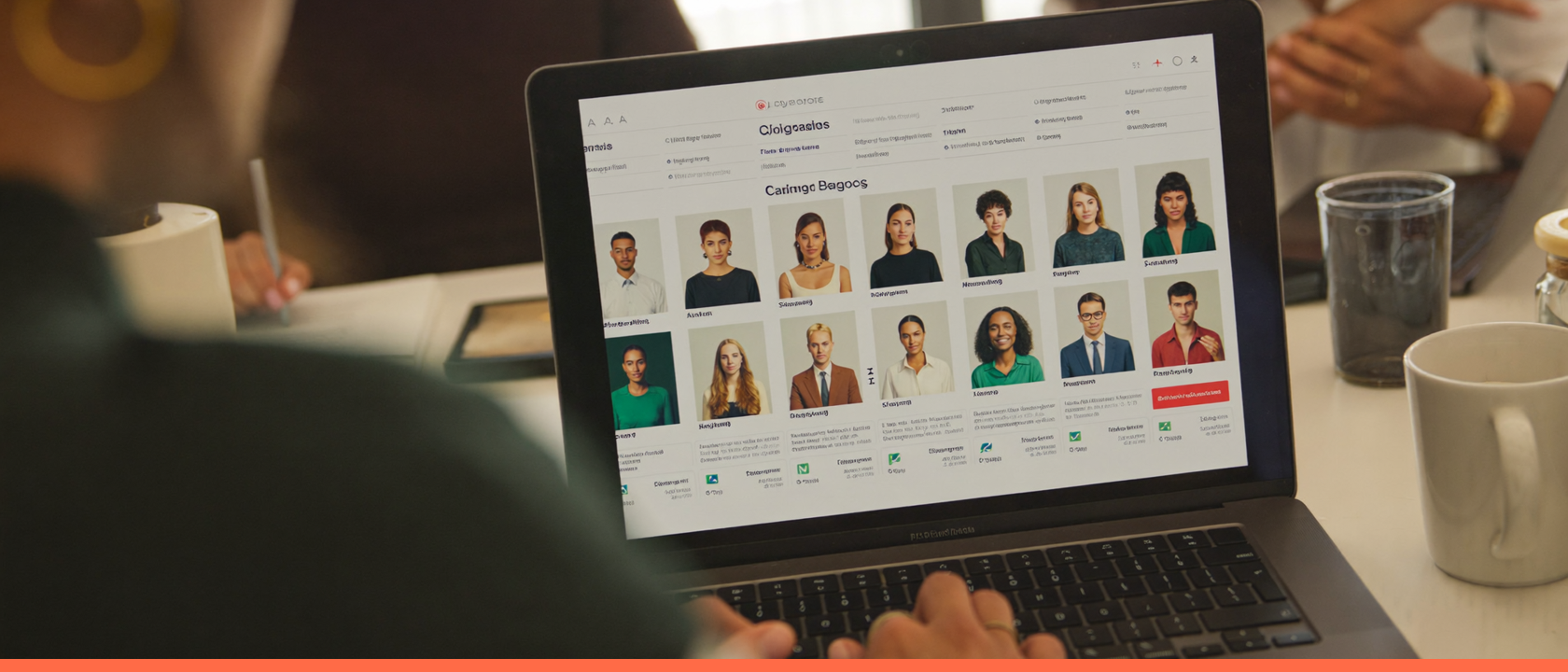 Banco de talentos: pessoas em ambiente de trabalho, capa do artigo do Promova RH